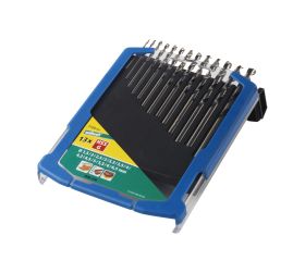 Juego de brocas para metal, HSS, rectificadas