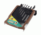 Juego de brocas espirales de madera, diámetro de 3–10 mm, 7 piezas