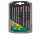 Juego de brocas para hormigón con filo de carburo de tungsteno