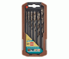 Juego de brocas espirales de madera, HSS