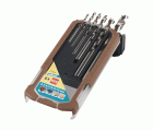Juego de brocas espirales de madera, HSS