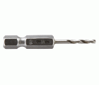 1 broca para metal, rect., vást. hexagonal, Ø 2,0 x 47 mm