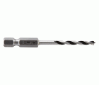 1 broca espiral para madera CV, vást. hexagonal, Ø 3 x 65 mm