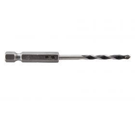 1 broca para piedra CT, vást. hexagonal, Ø 4 x 80 mm