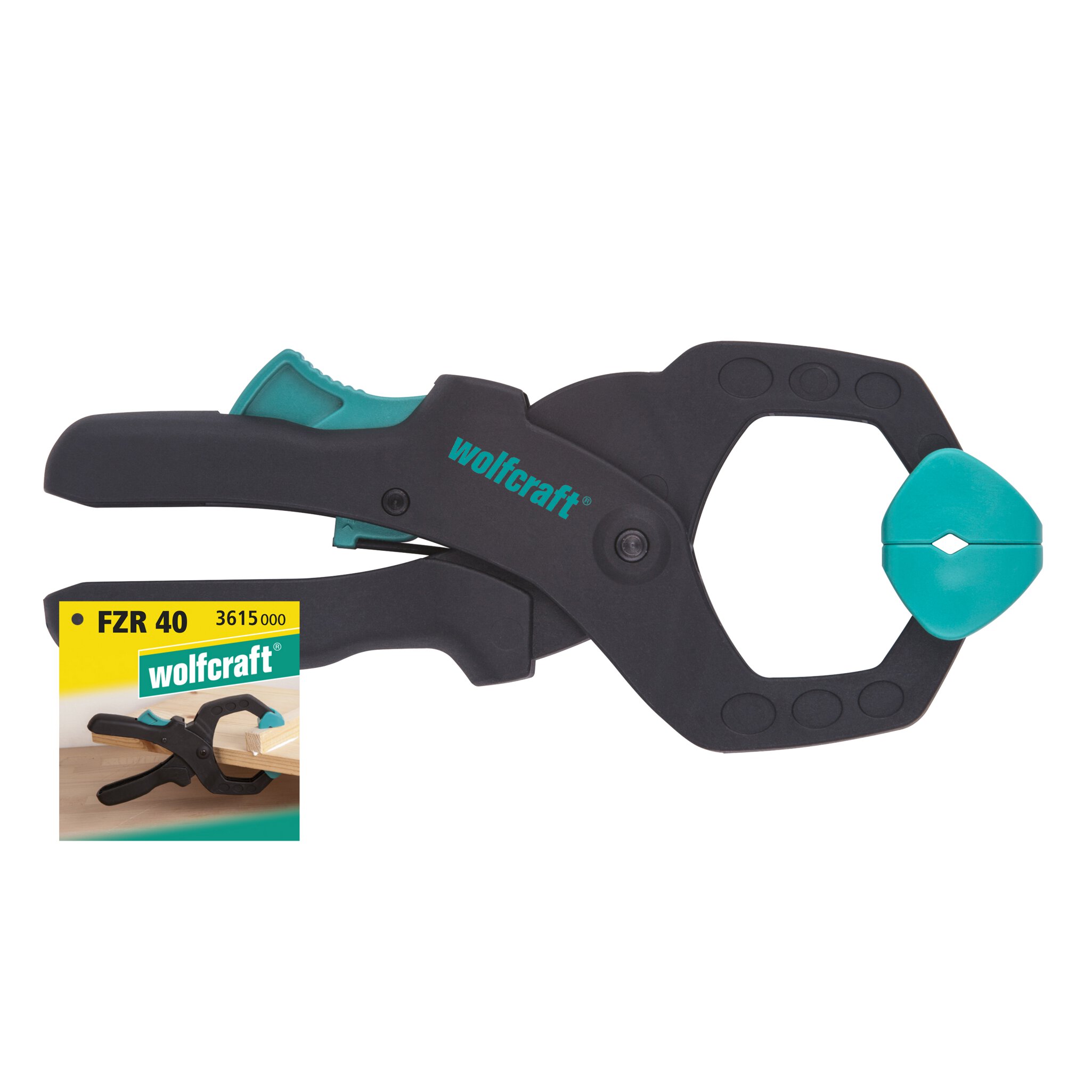 1 pinza de carraca FZR de 40 mm