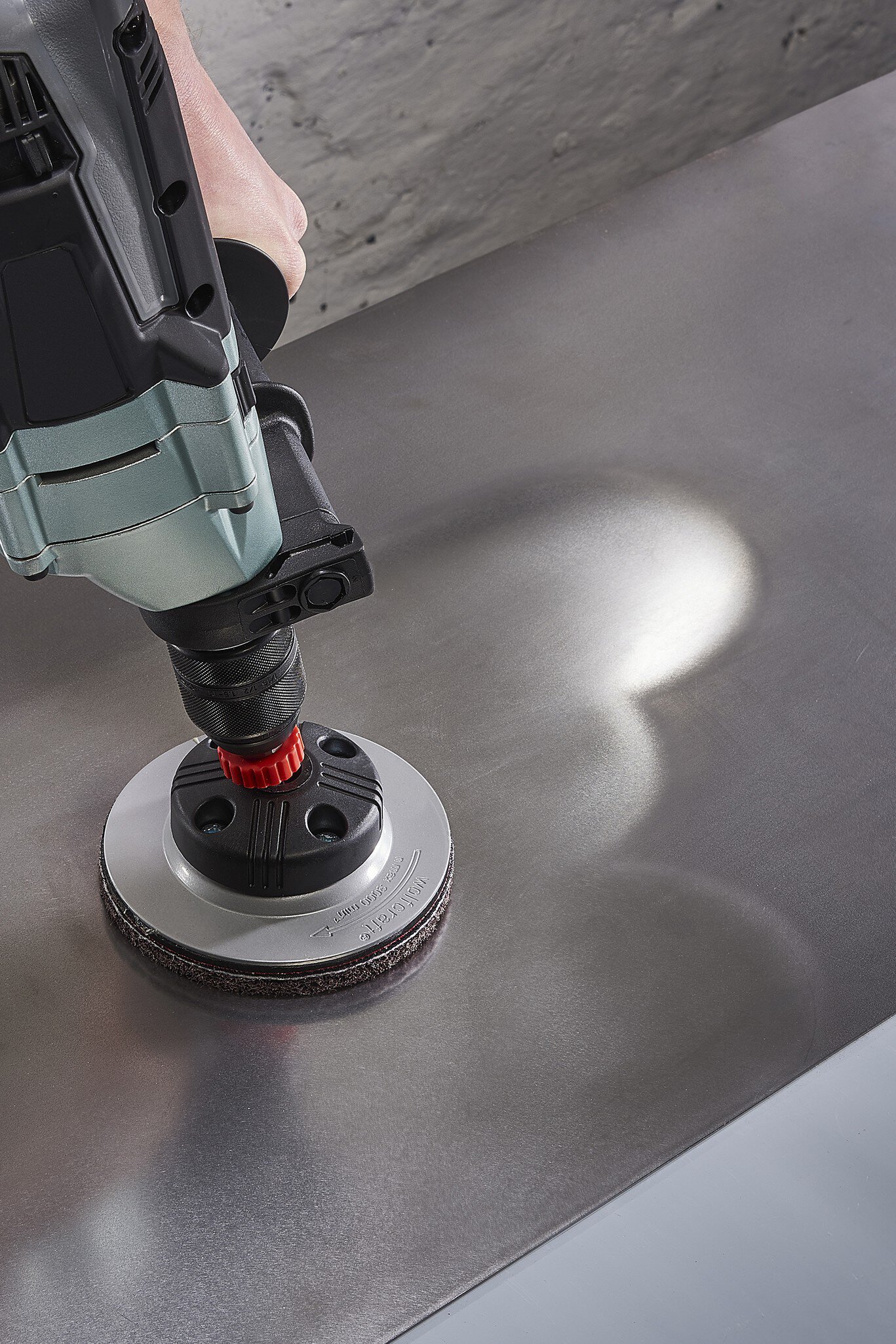 1 fieltro abrasivo adhesivo para chapa Ø 125 mm