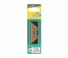 5 cuchillas trapezoidales profesionales TiN de 0,65 x 61 mm