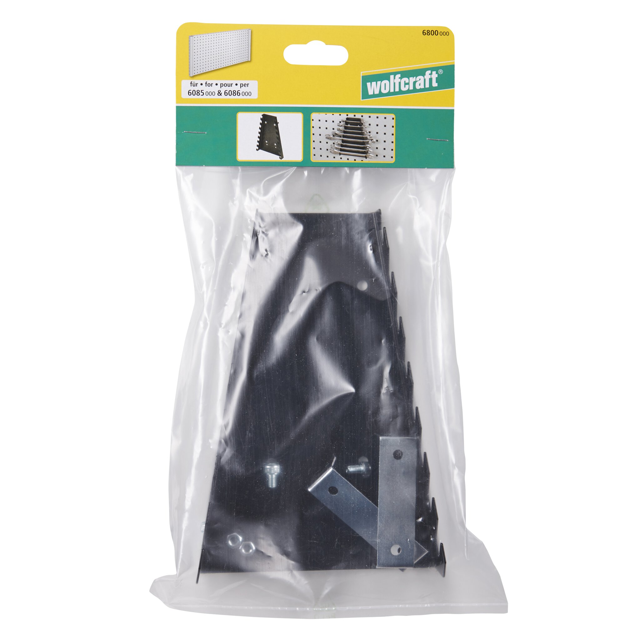 1 soporte para llaves para panel perforado WSS