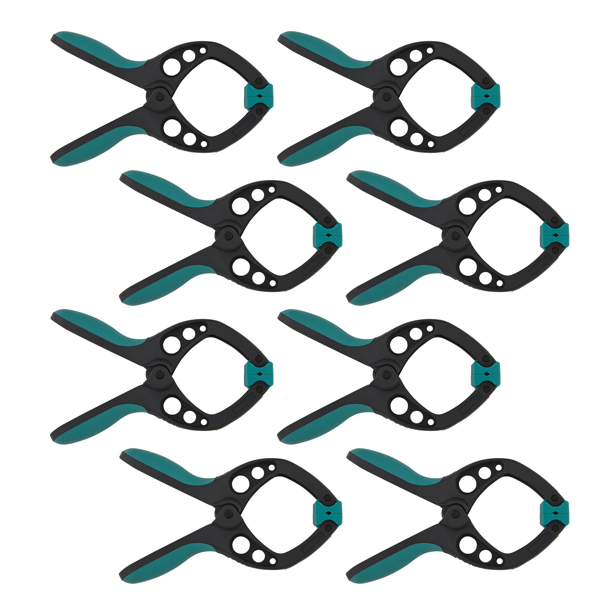 8 pinzas de resorte PRO, 40 mm
