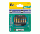 1 caja puntas diamante, 7 piezas, PH, PZ