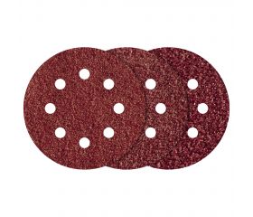 Juego de discos autoadherentes de lijar para madera/metal, Ø 125 mm