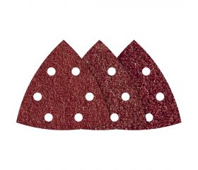 Juego de hojas abrasivas adhesivas para madera/metal, 95 mm