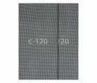 4 tejidos de rejilla, grano 120, 220, 115 x 280 mm, SiC