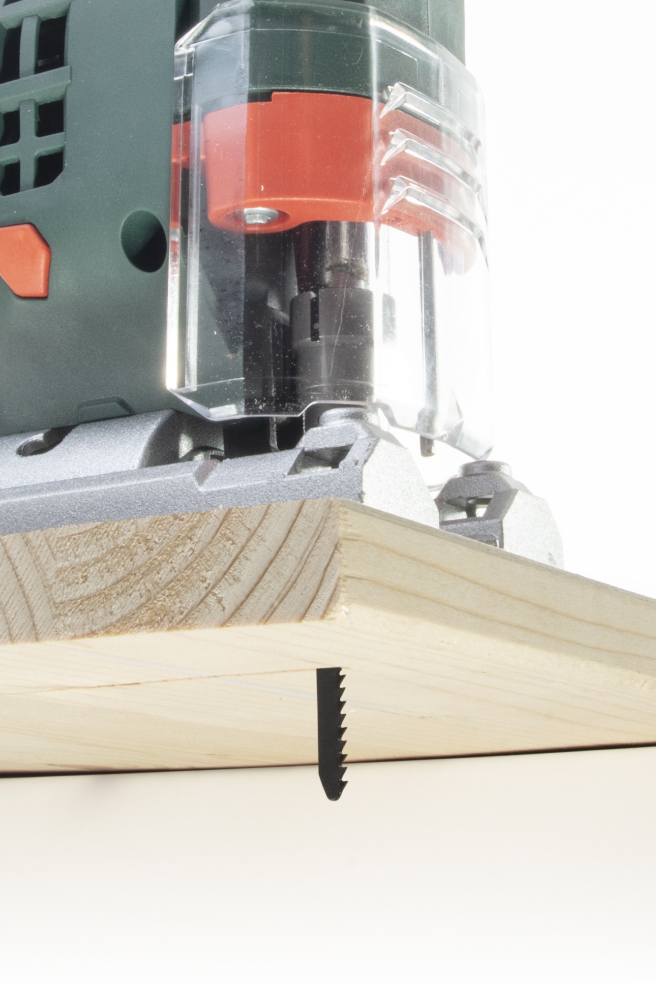 Hojas de sierra de calar HCS, vástago en T, madera blanda, corte curvo