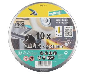 Discos de corte para acero inoxidable, extrafino