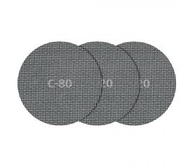 Juego de rejillas de lijado adhesivas para placa de yeso, Ø 125 mm