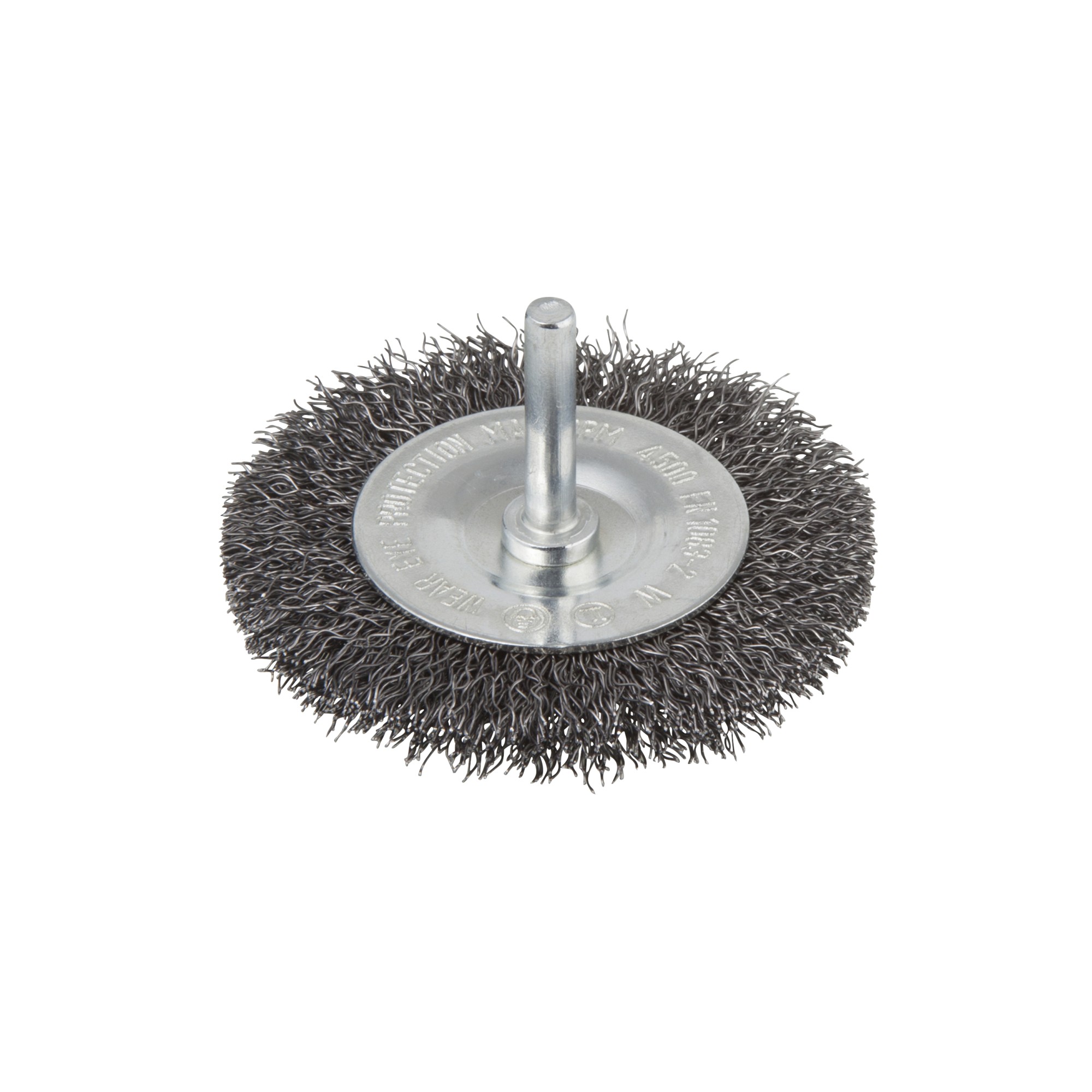 1 cepillo de disco de alambre de acero vást. 6 mm Ø 75 x 7 mm