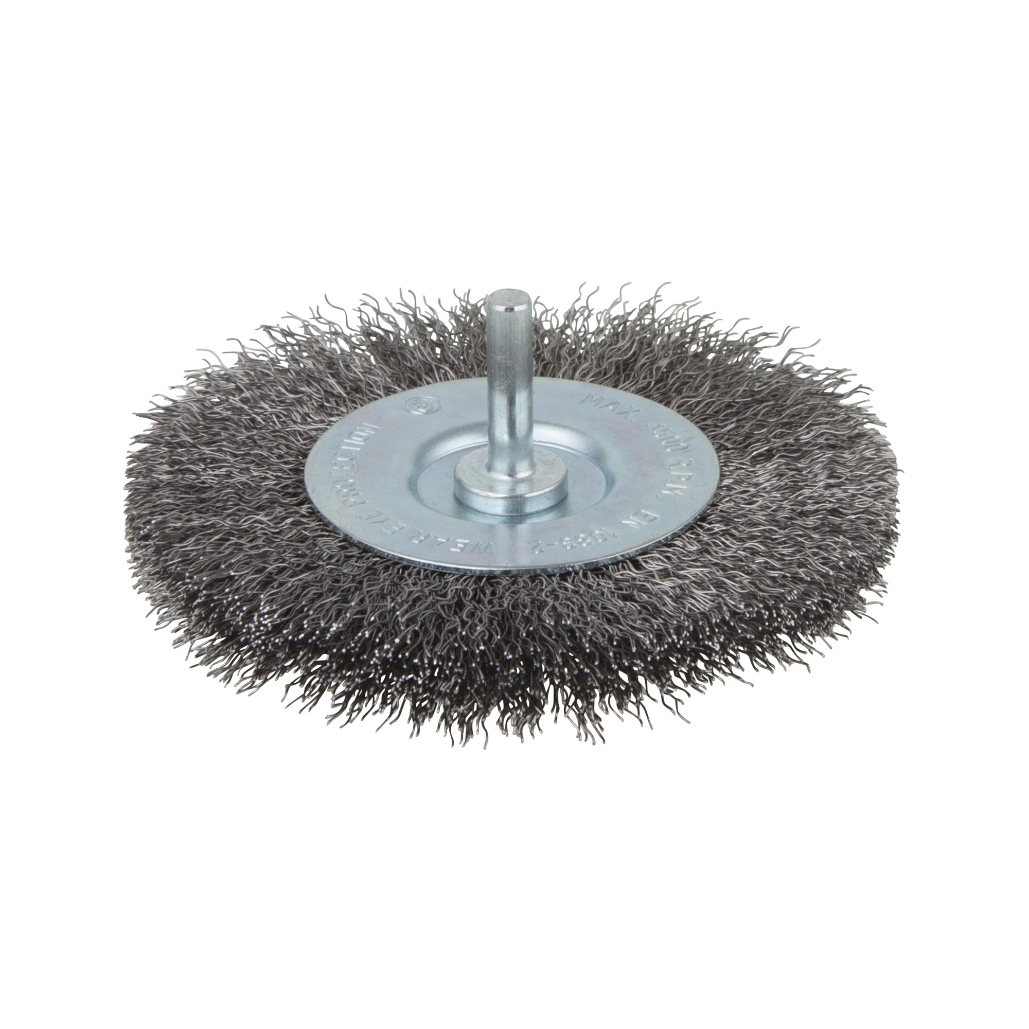 1 cepillo de disco de alambre de acero vást. 6 mm Ø 100 x 7 mm