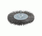 1 cepillo de disco de alambre de acero vást. 6 mm Ø 100 x 7 mm