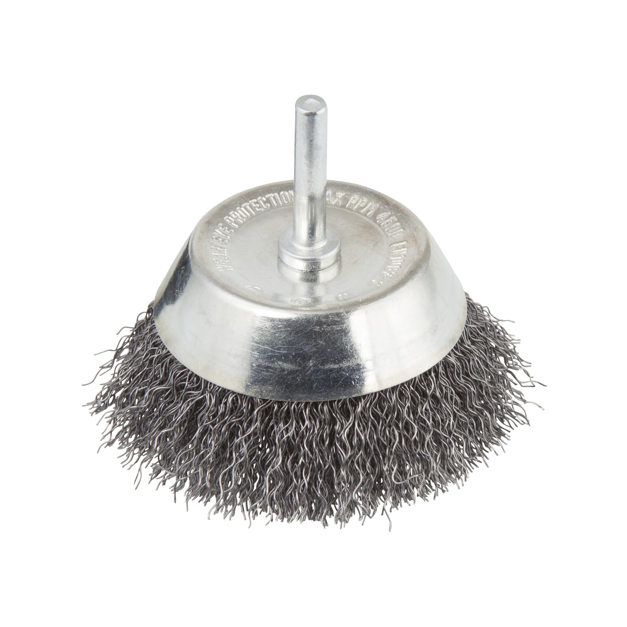 1 cepillo de copa de alambre de acero, vást. 6 mm, Ø 50 mm