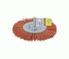 1 cepillo de disco de alambre de nylon vást. 6 mm Ø 100 x 8 mm