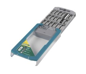 Caja de puntas ranura/estrella (PH/PZ) / TORX® (T), 17 piezas