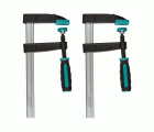 2 sargentos de tornillo, 200 mm