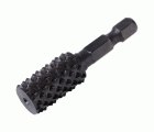Escofina de perfil para madera, vást. hexagonal