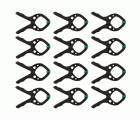 12 pinzas de resorte MINI 30