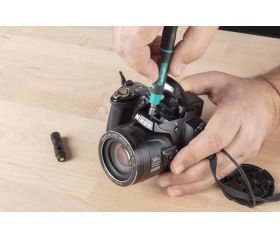 Micro destornillador con forma de bolígrafo