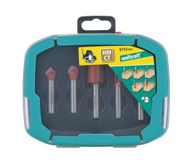 1 set de fresas de ranura CT de 5 pzas.