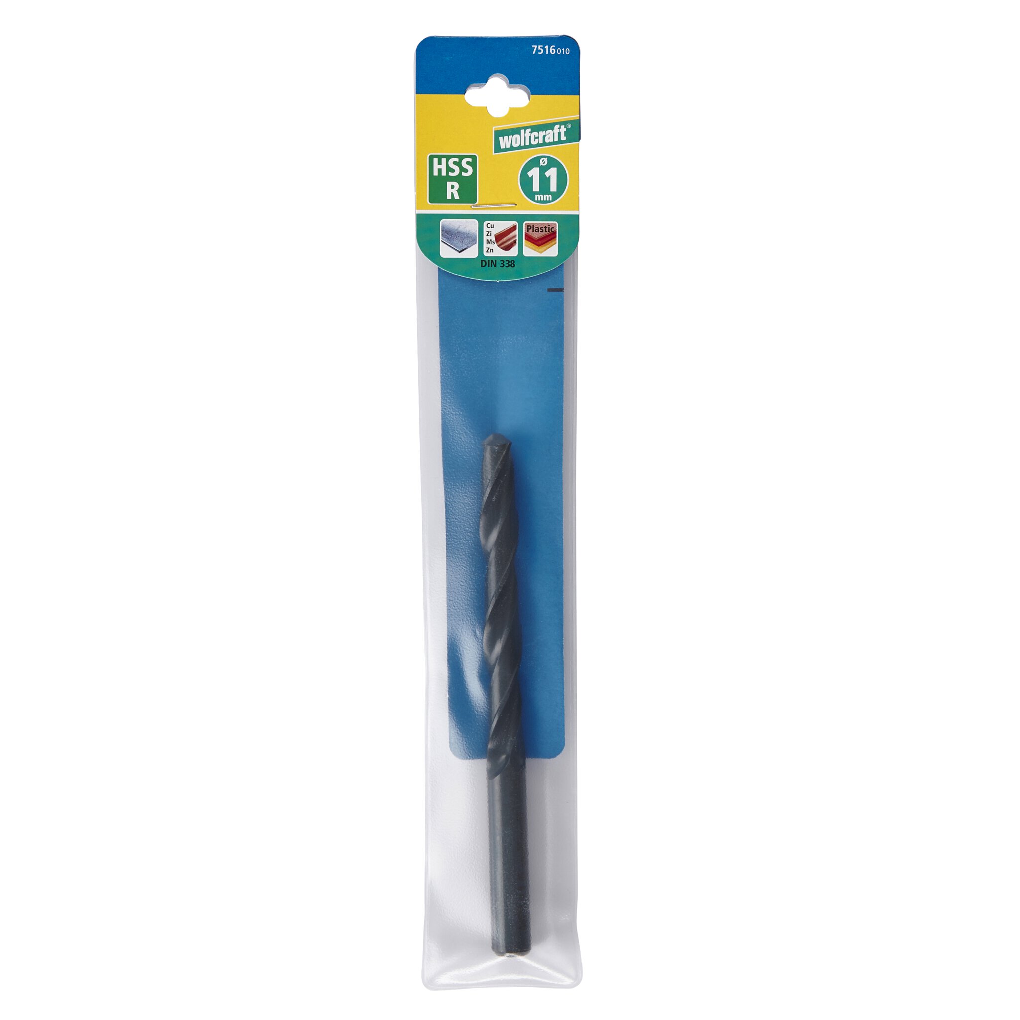 1 broca para metal HSS, FL, Ø 11,0 x 142 mm