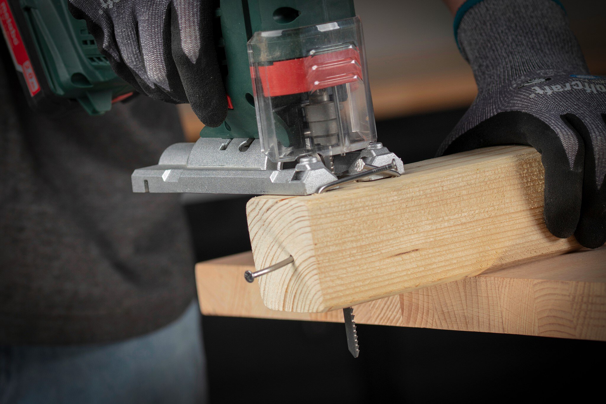 3 hojas de sierra de calar, para madera con objetos extraños, corte rápido