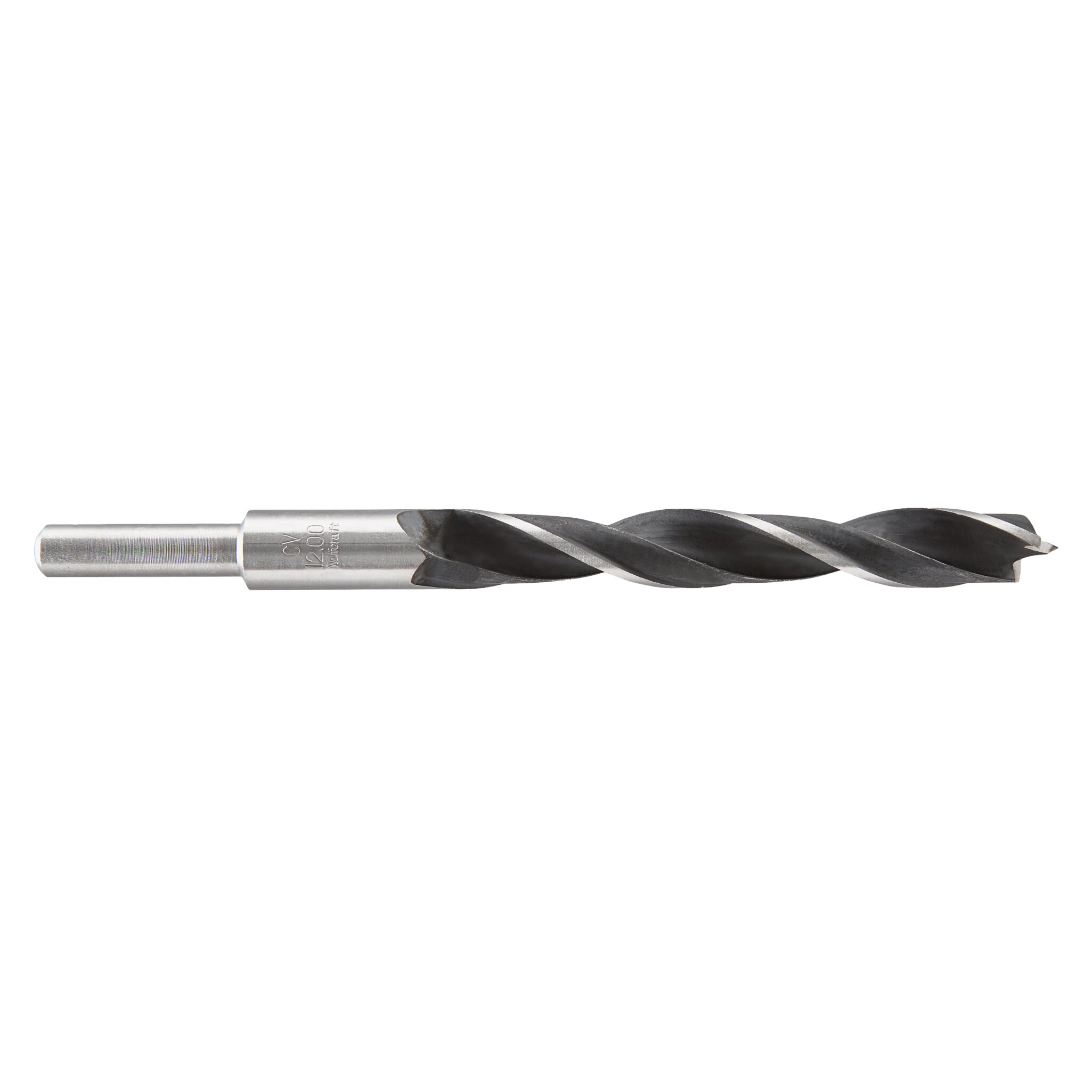 1 broca espiral para madera CV, Ø 12 x 151 mm