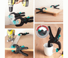 Juego de pinzas de carraca para bricolaje y trabajo profesional, 4 piezas