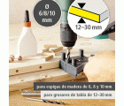 1 juego universal de maestro de ensamblaje para madera de 78 piezas