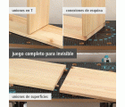 Juego de proyecto "Uniones con espigas"