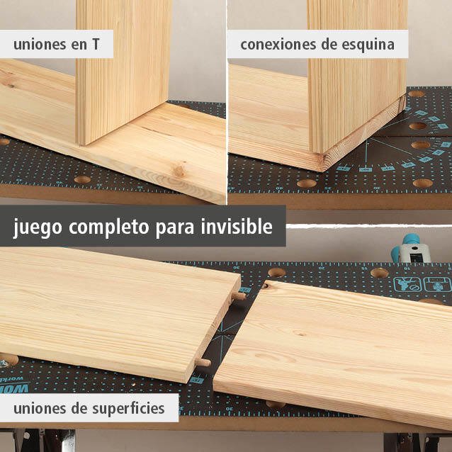 Juego de proyecto "Uniones con espigas"