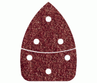 6 hojas abrasivas adhesivas corindón de grano 80 de 98 x 139 mm