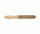 1 cepillo manual de alambre de acero, modelo de madera 280 mm