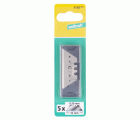 5 cuchillas trapezoidales profesionales de 0,50 x 52 mm