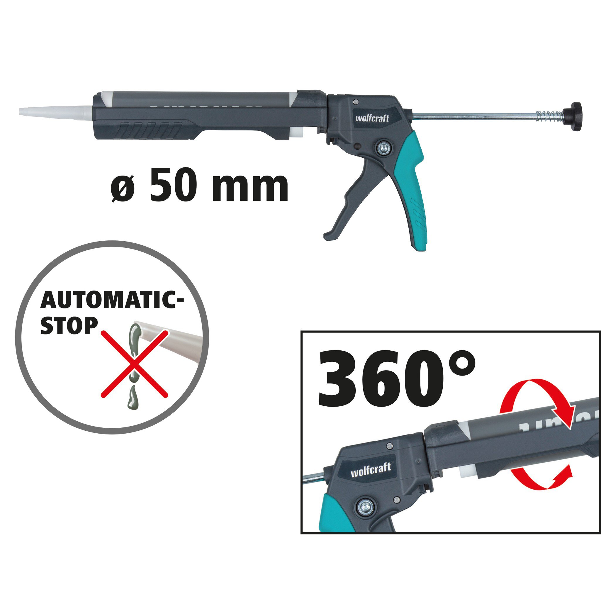 1 pistola de cartuchos MG 350