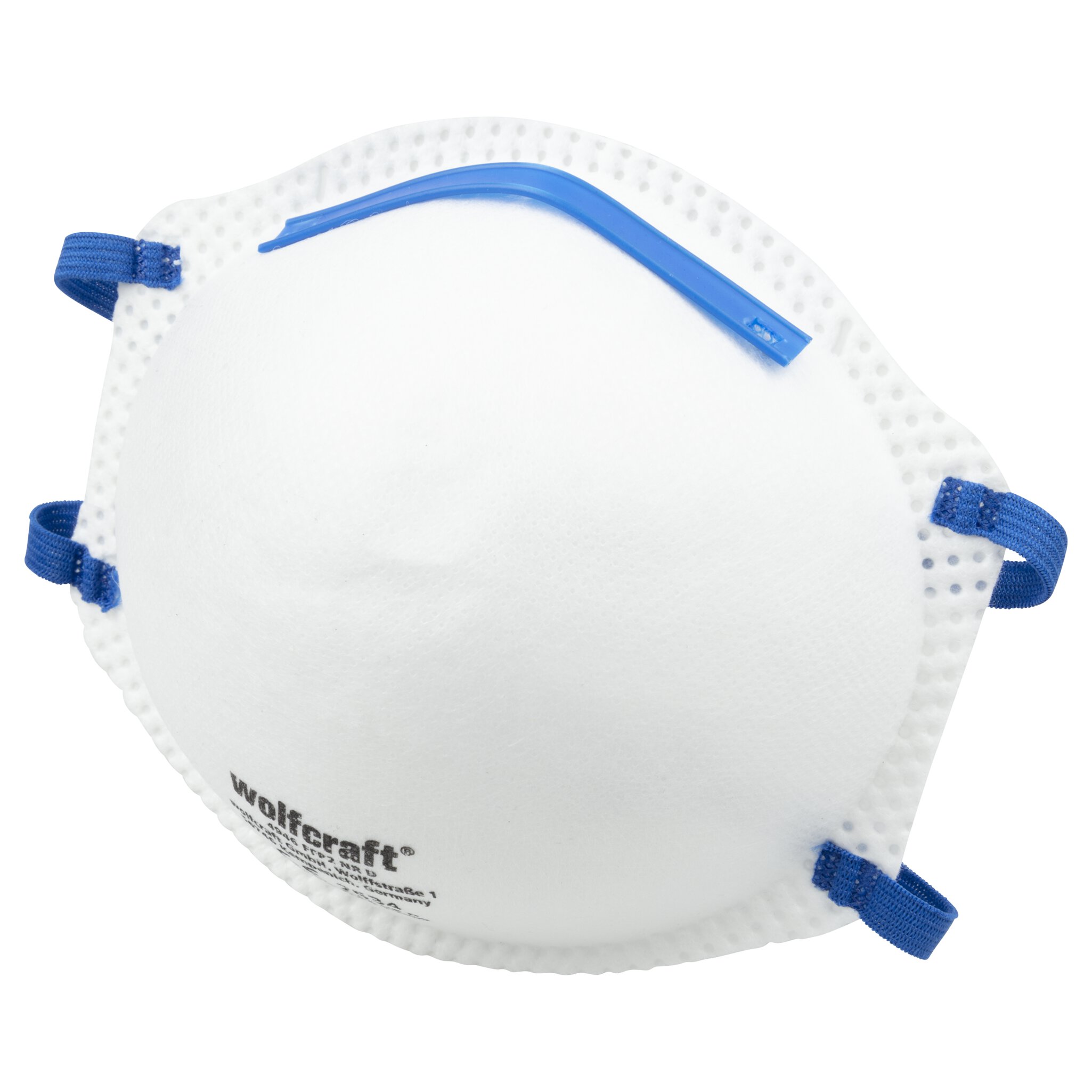 Máscara rígida de protección respiratoria, FFP2