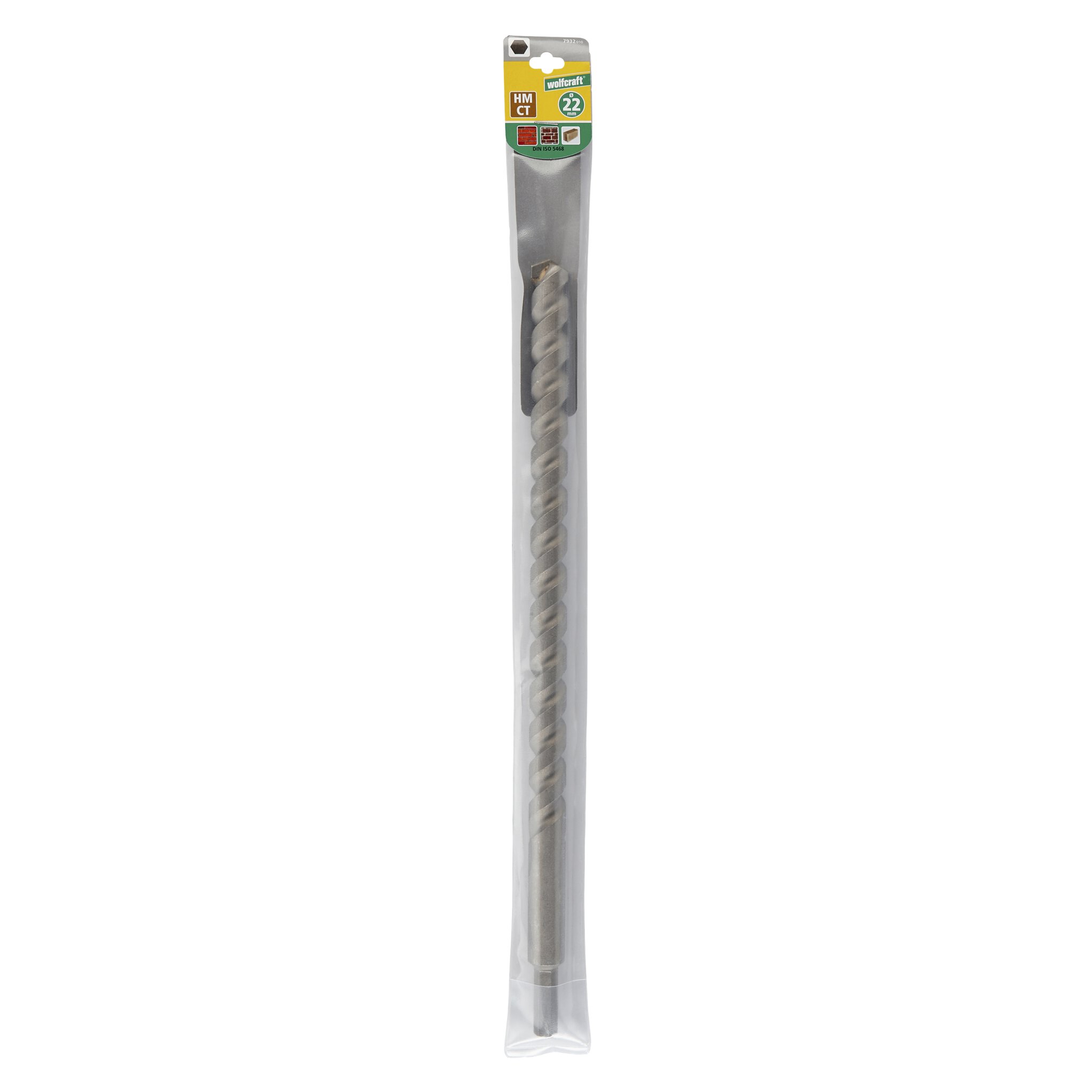 1 broca de albañil CT Ø 22 x 400 mm