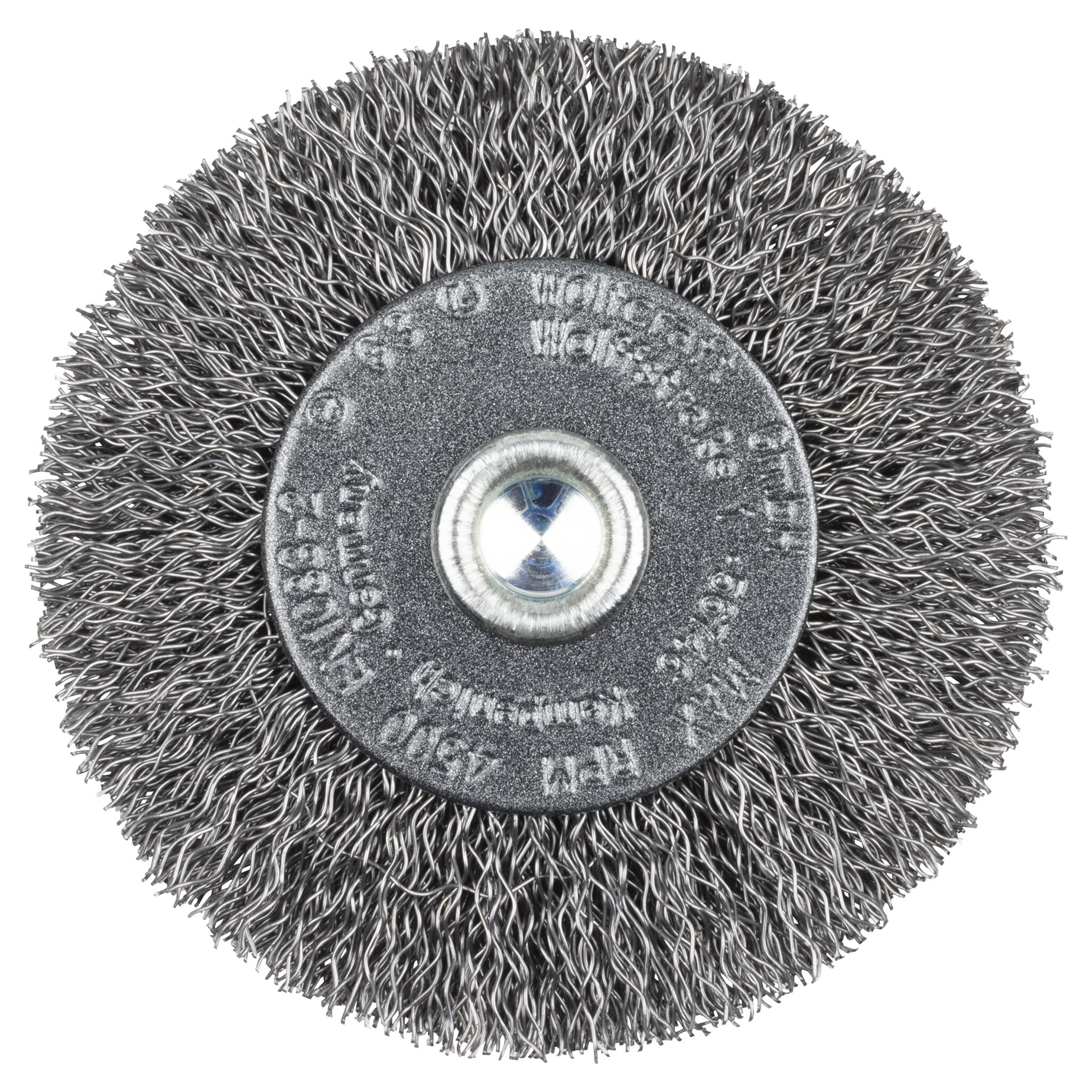 1 cepillo de disco de alambre de acero vást. hexagonal Ø 75 x 16 mm