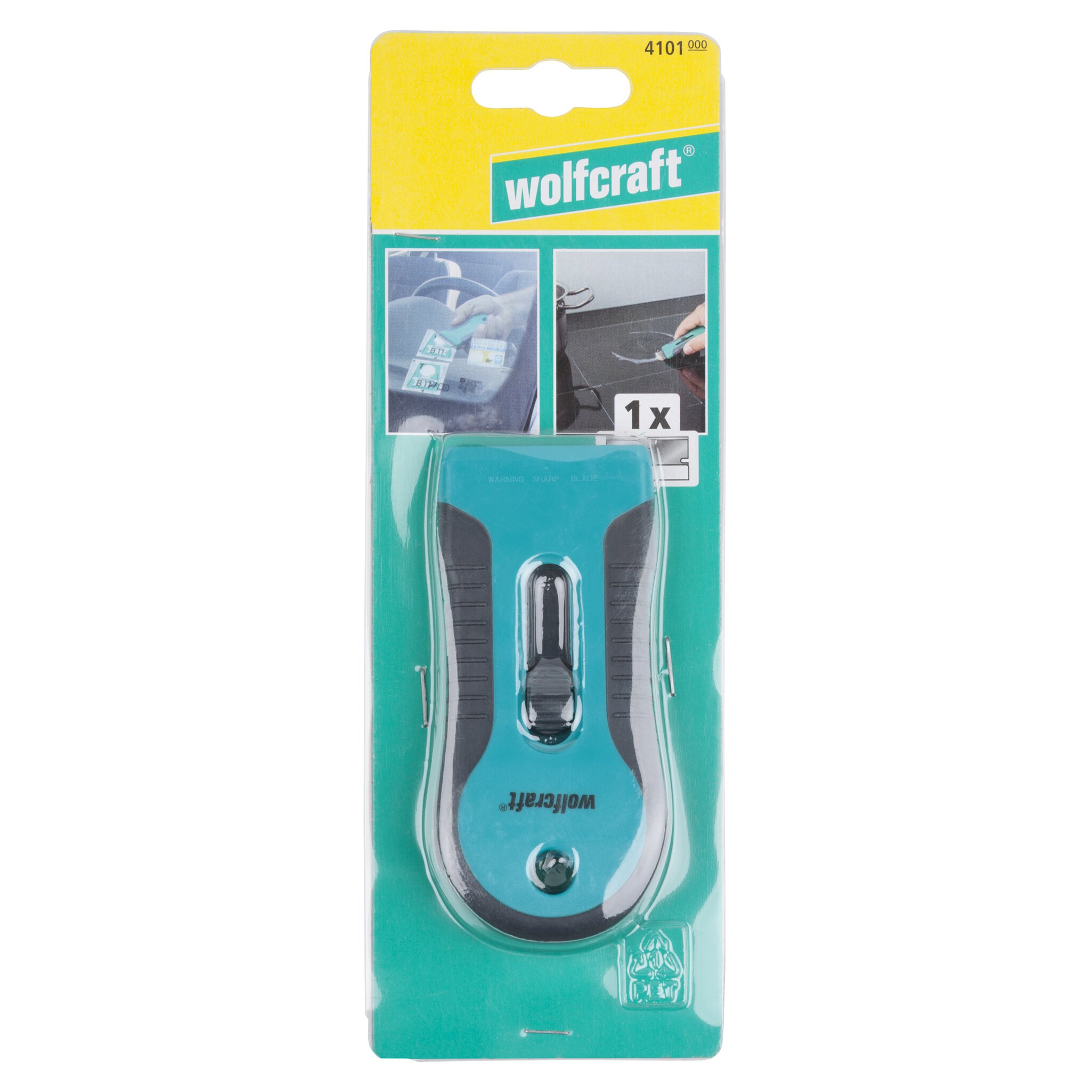 1 rascador de plástico bicomponente con cuchilla de 38 mm