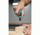 1 atornillador manual con portapuntas 76 mm