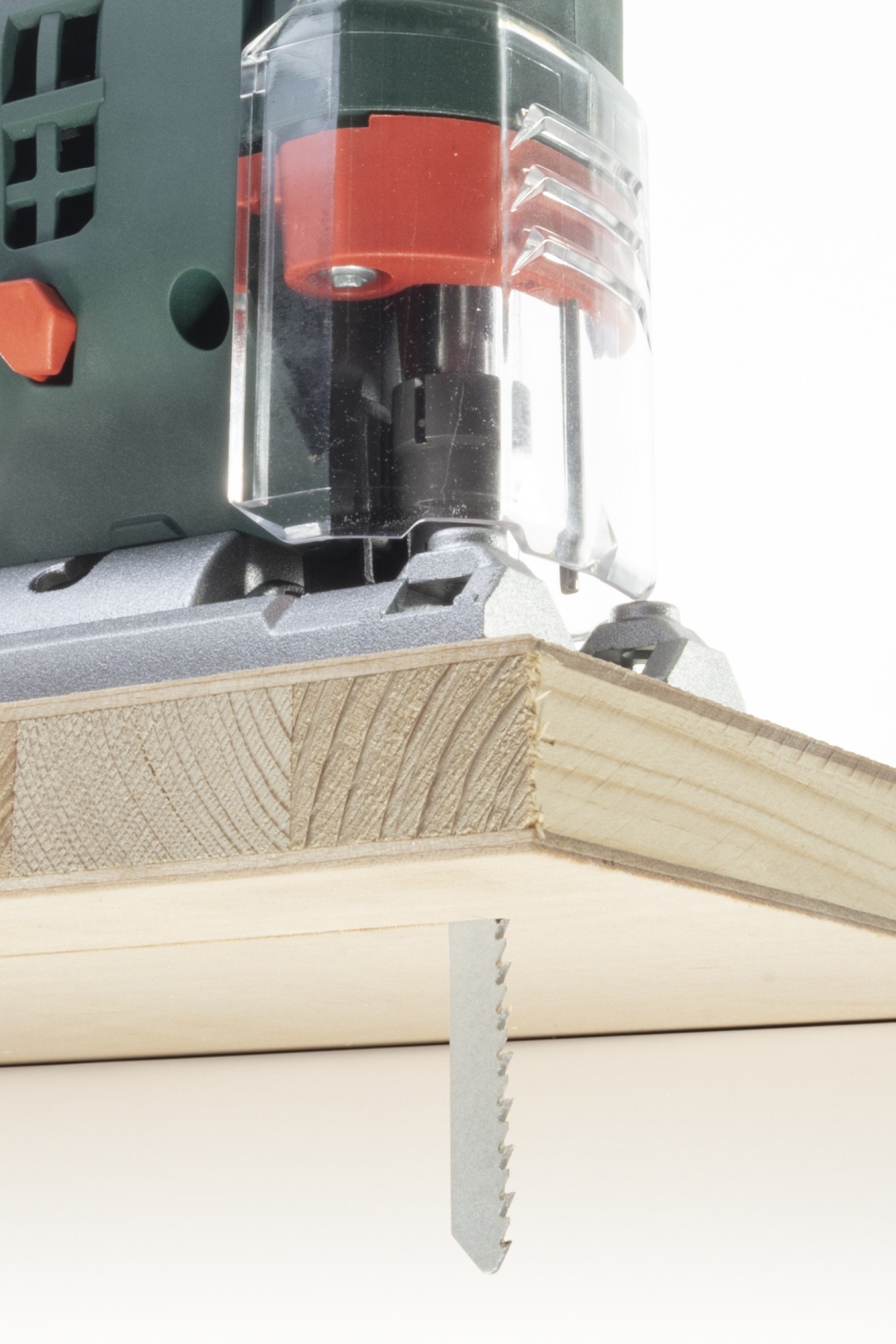 Hojas de sierra de calar HSS, vástago en T, madera y plástico, corte limpio