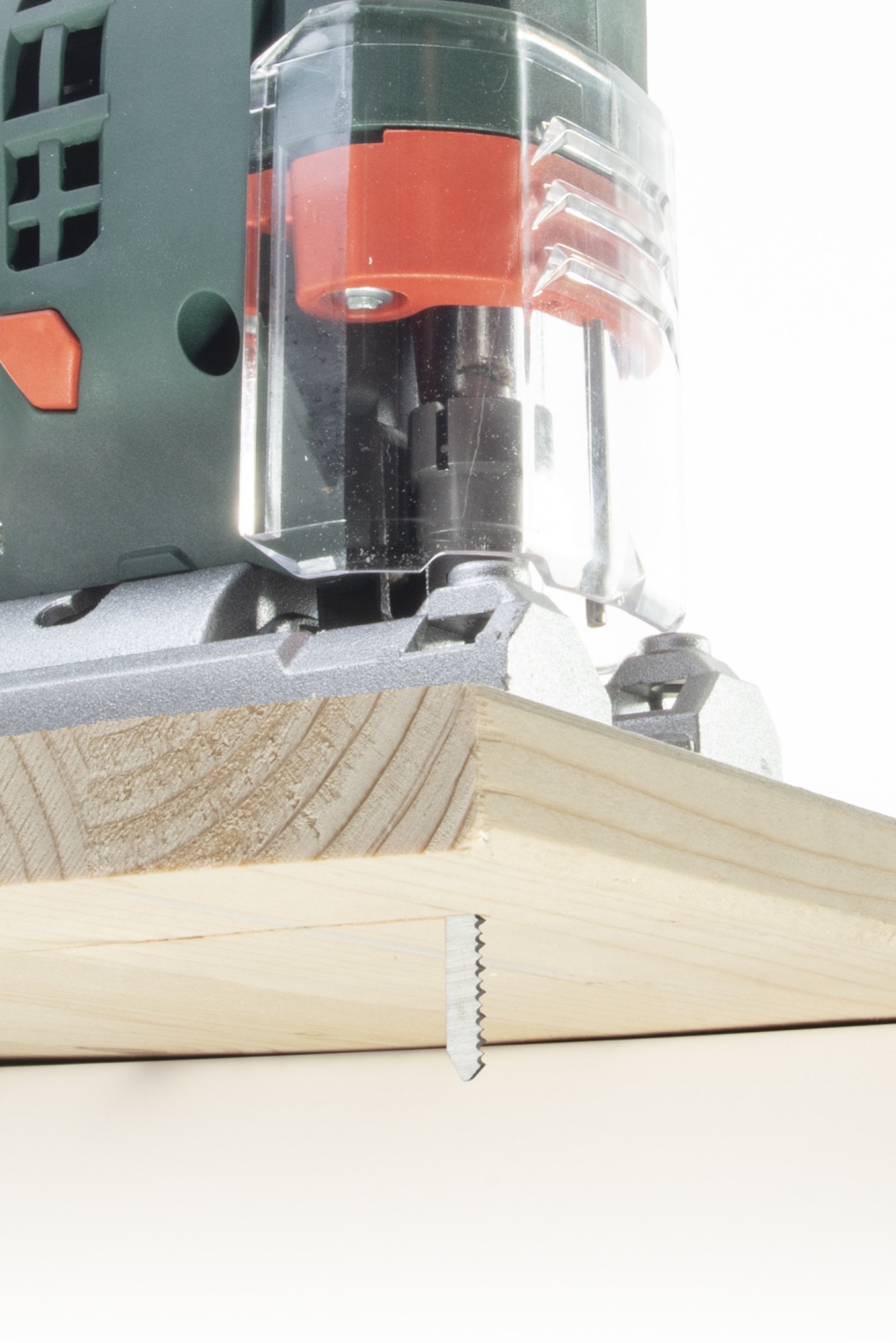 Hojas de sierra de calar HCS, vástago en T, madera, corte curvo limpio