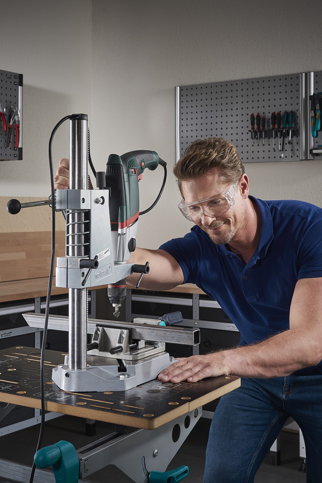 Avellanador cónico HSS, vástago redondo